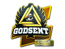 Sticker | GODSENT (Foil) | Atlanta 2017 Item Image