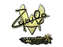 Sticker | ZywOo (Gold) | Antwerp 2022 Item Image
