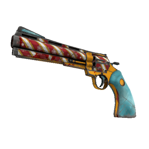Frosty Delivery Revolver (Battle Scarred)