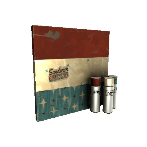 Sandwich Diner War Paint