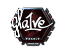 Sticker | gla1ve (Foil) | London 2018 Item Image