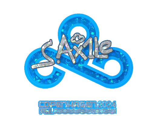 Sticker | Ax1Le (Glitter) | Copenhagen 2024 Item Image