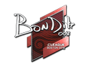 Sticker | bondik | Boston 2018 Item Image