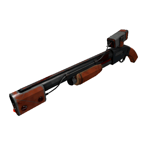 Unusual Isotope Team Serviced Rescue Ranger (Battle Scarred) Item Image
