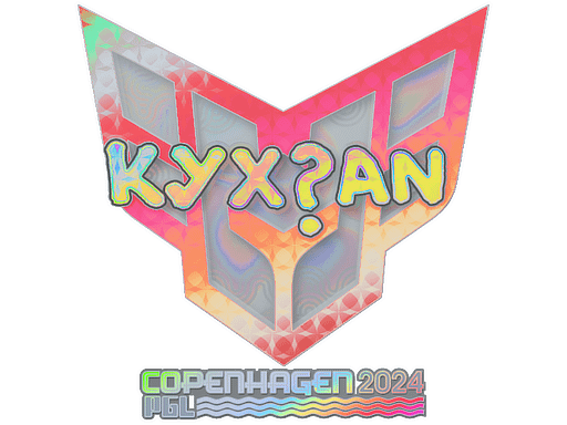 Sticker | kyxsan (Holo) | Copenhagen 2024 Item Image