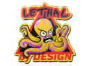 Sticker | Yellow Lethal Item Image
