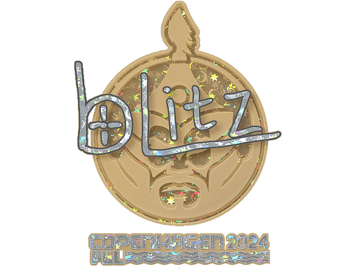 Sticker | bLitz (Glitter) | Copenhagen 2024 Item Image