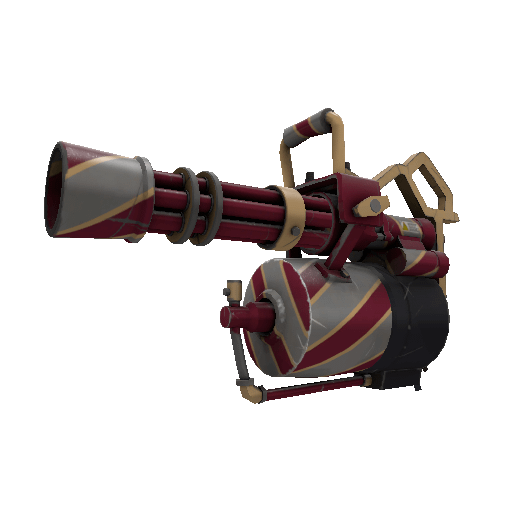 Saccharine Striped Minigun (Minimal Wear)