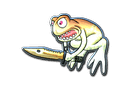Sticker | Lore Poison Frog (Foil) Item Image