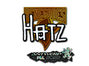 Sticker | hatz (Glitter) | Antwerp 2022 Item Image