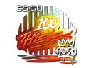 Sticker | 100 Thieves (Foil) | 2020 RMR Item Image
