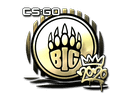 Sticker | BIG (Gold) | 2020 RMR Item Image