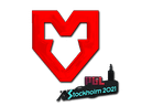 Sticker | MOUZ (Foil) | Stockholm 2021 Item Image