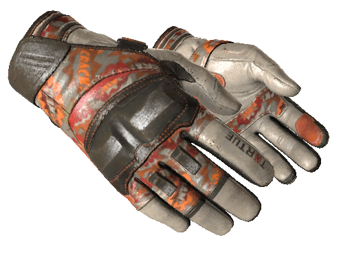 ★ Moto Gloves | POW! (Well-Worn) Item Image