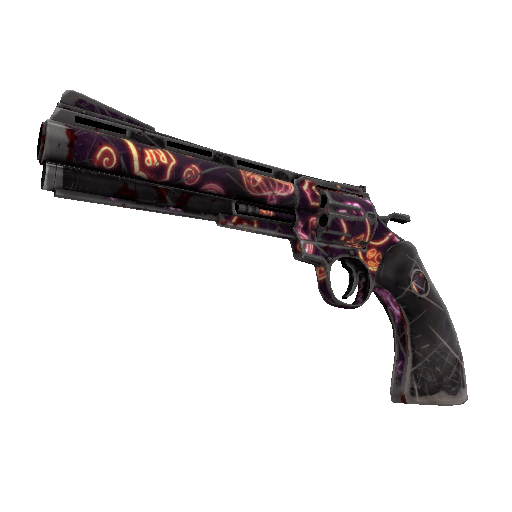 Neon-ween Revolver (Battle Scarred)