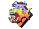 Sticker | Yellow Jaggyfish Item Image