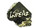 Sticker | interz (Gold) | Rio 2022 Item Image