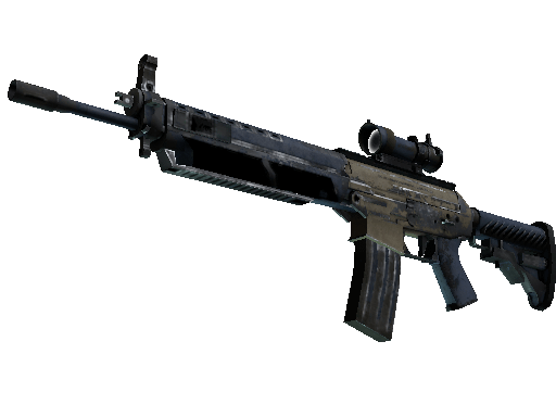SG 553 | Tornado (Battle-Scarred) Item Image