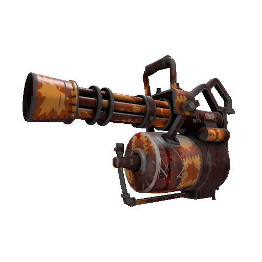 Chilly Autumn Minigun (Battle Scarred)