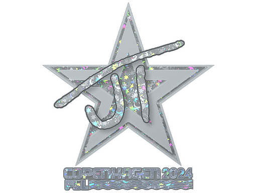 Sticker | JT (Glitter) | Copenhagen 2024 Item Image