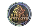Sticker | Ninjas in Pyjamas (Holo) | Cologne 2014 Item Image