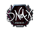 Sticker | Snax (Foil) | London 2018 Item Image