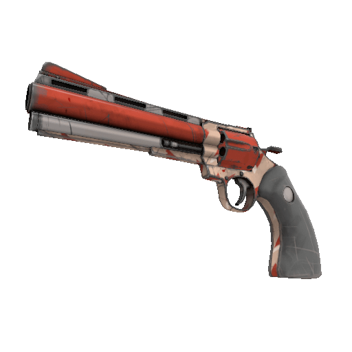 Unusual Hot Team Charged Revolver (Field-Tested)