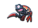 Sticker | Crimson Web Poison Frog (Foil) Item Image