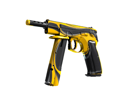 CZ75-Auto | Yellow Jacket (Minimal Wear) Item Image