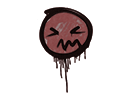 Sealed Graffiti | Grimace (Brick Red) Item Image