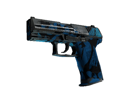StatTrak™ P2000 | Oceanic (Battle-Scarred) Item Image