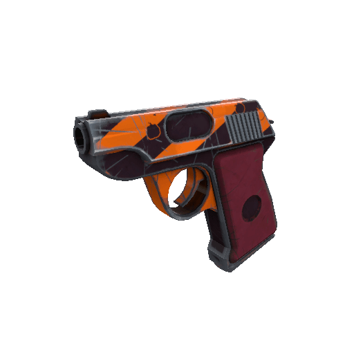 Pumpkin Plastered Pistol (Field-Tested)