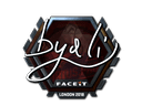 Sticker | byali (Foil) | London 2018 Item Image