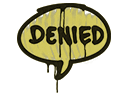 Sealed Graffiti | Denied (Tracer Yellow) Item Image