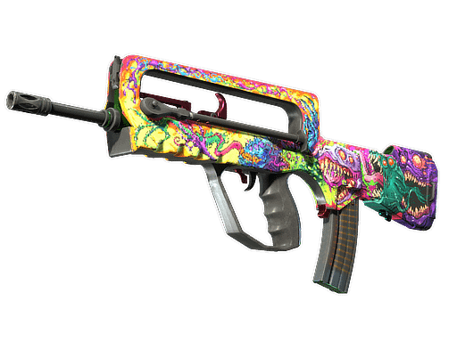 FAMAS | Bad Trip (Well-Worn) Item Image