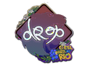 Sticker | drop (Glitter) | Rio 2022 Item Image
