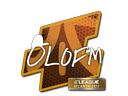 Sticker | olofmeister | Atlanta 2017 Item Image