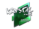 Sticker | kRYSTAL (Foil) | Boston 2018 Item Image