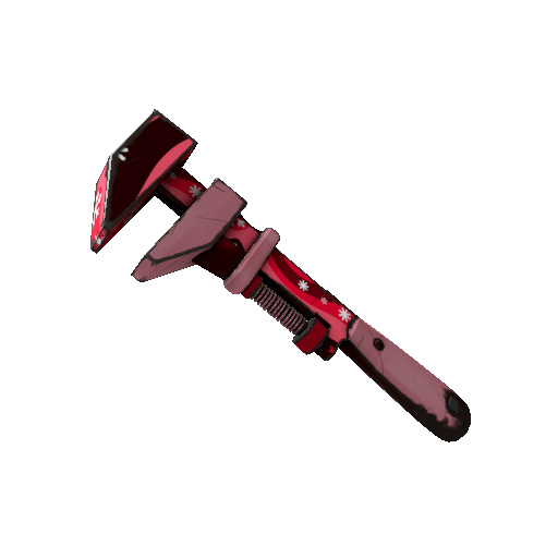 Unusual Isotope Snowflake Swirled Wrench (Minimal Wear) Item Image
