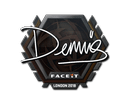 Sticker | dennis | London 2018 Item Image