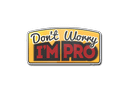 Sticker | Don't Worry, I'm Pro Item Image