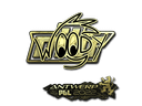 Sticker | WOOD7 (Gold) | Antwerp 2022 Item Image