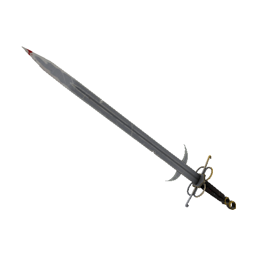 Steel Brushed Claidheamh Mòr (Field-Tested)