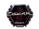Sticker | oskar (Foil) | London 2018 Item Image