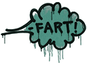 Sealed Graffiti | Fart (Frog Green) Item Image