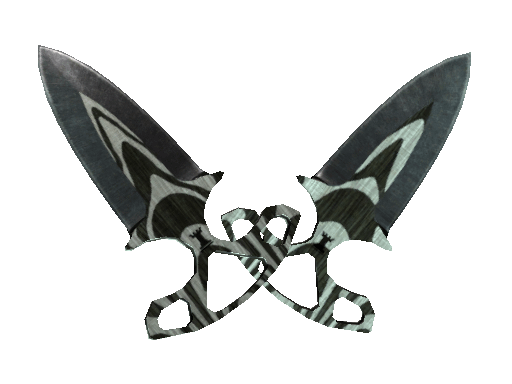 ★ Shadow Daggers | Black Laminate (Minimal Wear) Item Image