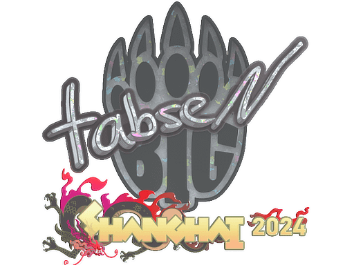 Sticker | tabseN (Glitter) | Shanghai 2024 Item Image
