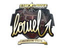 Sticker | loWel (Gold) | Berlin 2019 Item Image