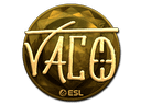Sticker | TACO (Gold) | Katowice 2019 Item Image