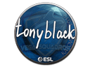 Sticker | tonyblack | Katowice 2019 Item Image